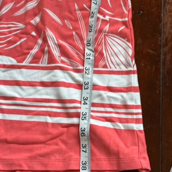 Tommy Bahama Women’s Mahana Beach Sheath Dress – Coral & White Floral – Size L - Picture 8 of 9
